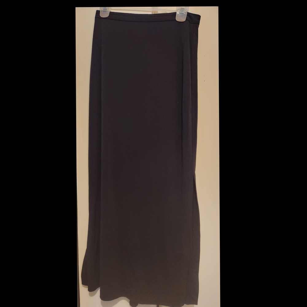 Ann Taylor Long, Black Skirt for Work Or Special Event